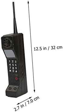 Vintage Decor Cellphone Model Iron Phone Statue Retro Ornament