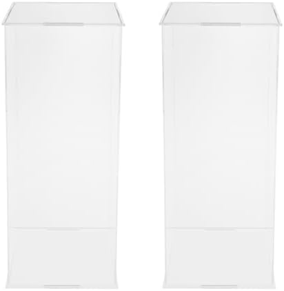 KELIBI 2PCS 31 Tall Acrylic Flower Stand Display