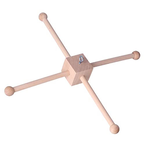 Wooden Wind Baby Crib Mobile for Eyesight Growth and Attention Development