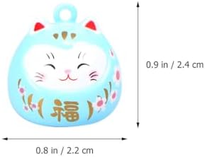 GOOHOCHY Vintage Decorative Copper Bells for Crafts and Keychains