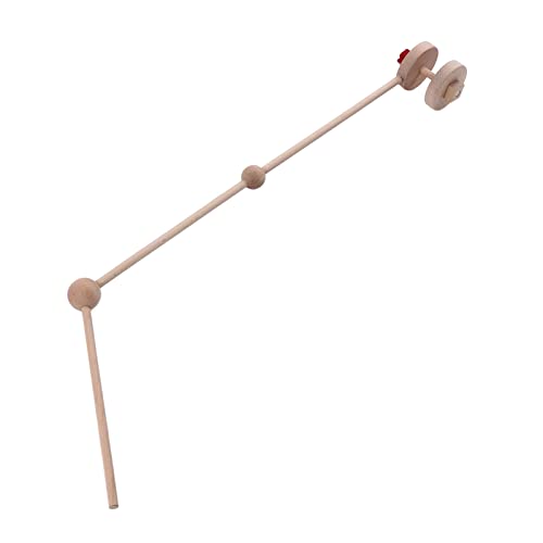 Mingzhe Crib Mobile Arm Beech Wood Decor