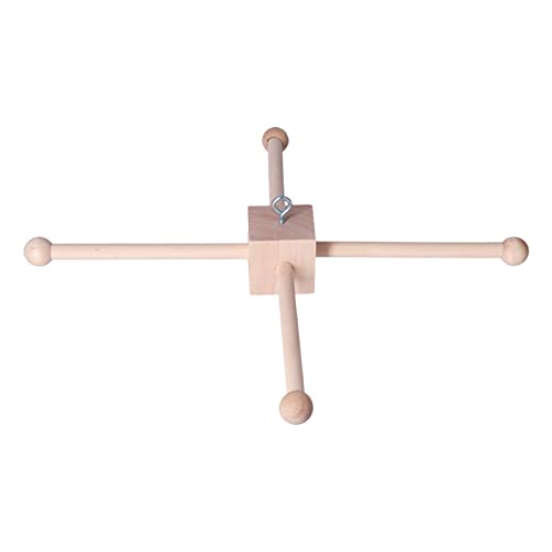 Wooden Wind Baby Crib Mobile for Eyesight Growth and Attention Development
