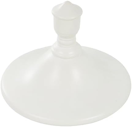 Deco 79 White Ceramic Fluted Urn Decorative Jar with Lid