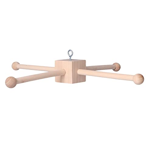 Wooden Wind Baby Crib Mobile for Eyesight Growth and Attention Development