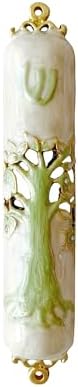 38 Inches Hand Painted Mezuzah with Scroll Included