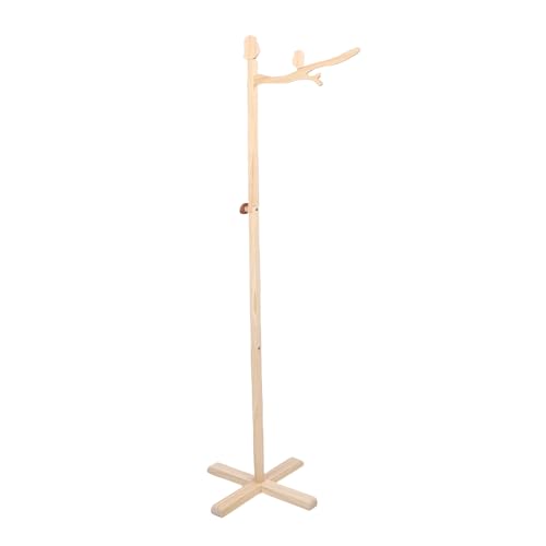 Wooden Crib Mobile Stand with Anti Tip Design for Baby Nursery