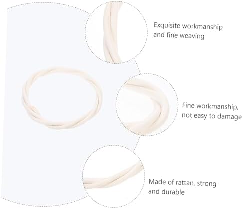 NOLITOY 6pcs Rattan Wreath Crafting Kit for Decorations