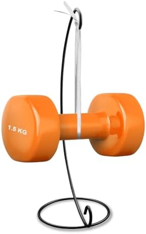 6 Pack 13 Inch Black Hanging Display Stands for Heavy Glass Decorations