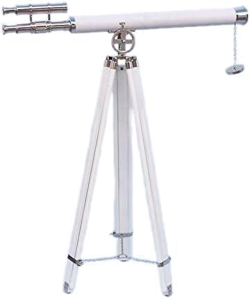 64 Inch Floor Standing Chrome Telescope with Tripod