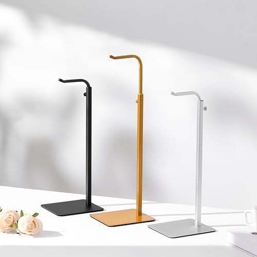 2 Pack Purse Holder Display Stand Gold Hanger for Bags Wreaths Headphones