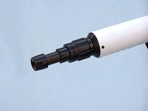 Hampton Nautical Anchormaster 50 Decorative Telescope Floor Standing Brushed Nickel