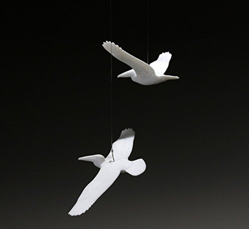 PELICAN DUO MOBILE Sculpture Art 6in Wingspan
