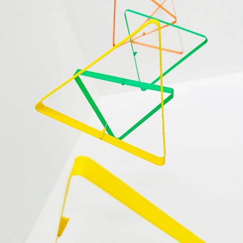 Tri-Tone Harmony Mobile with Vibrant Colors