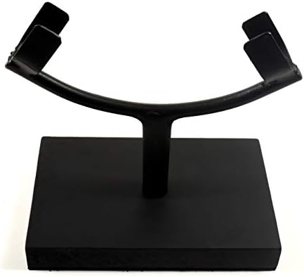 62 Inch Display Stand for Slab Slice Fossil Flat Minerals Black One Arm Two Prong Holder