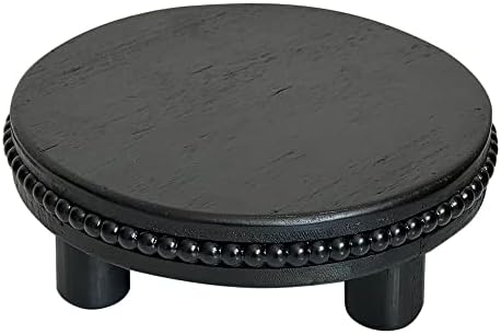 Farmhouse Beaded Wood Tray Risers for Display