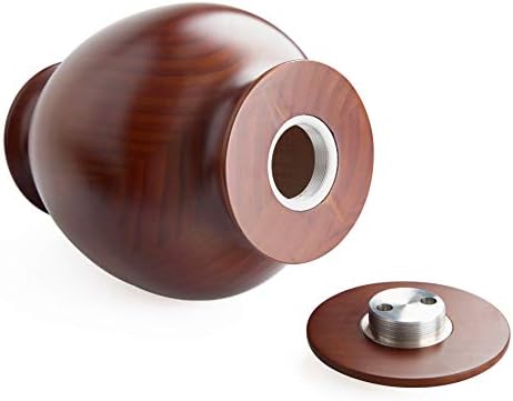Elegant Wood Cremation Urn for Adult Ashes