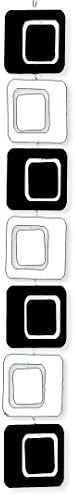 Mod Coolsville Hanging Art Mobile 6x45 Wind Chimes