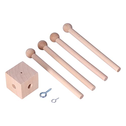 Wooden Wind Baby Crib Mobile for Eyesight Growth and Attention Development