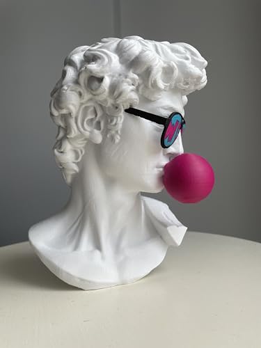 David Bust Pop Art Sculpture 10 Inches