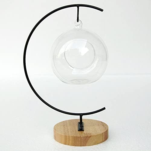 Iron Display Stand for Christmas Glass Globes C Shape 1 Pcs