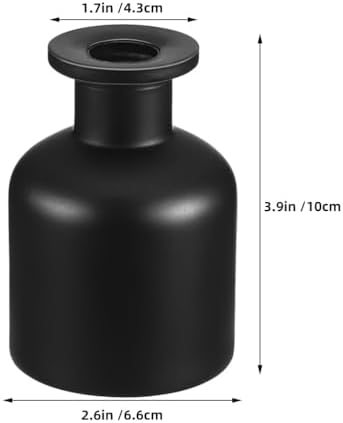 NOLITOY 2PCS Empty Glass Diffuser Bottle Set