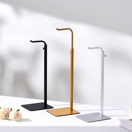 3 Pcs Purse Holder Handbag Display Stand Silver Hanger Rack for Bags Purses and Wreath