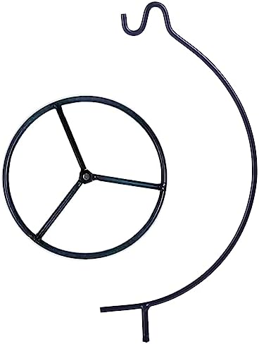 Stable Wooden Base Ornament Display Stand for Hanging Plants and Decor