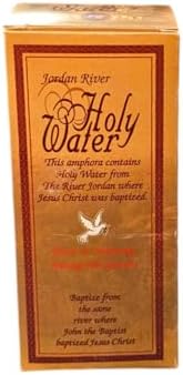 Jordan River Holy Water Set for Women - Glass Amphora Frankincense