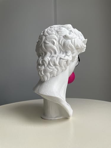 David Bust Pop Art Sculpture 10 Inches