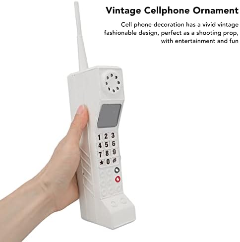 Diydeg Retro Mobile White Vintage Decor