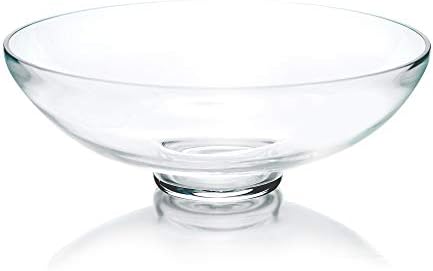 CYS EXCEL Glass Footed Decorative Bowl 45 H 12 D