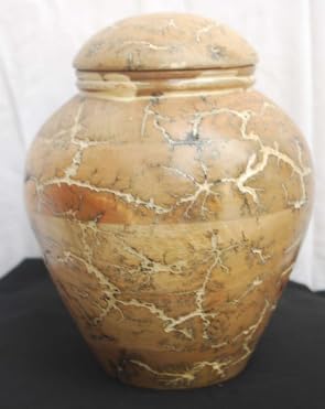 Handcrafted Wooden Urn For Human Ashes - Elegant Memorial Design