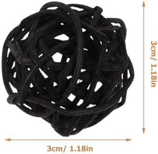 HOMSFOU 20pcs Handmade Rattan Balls for Aromatherapy Decor