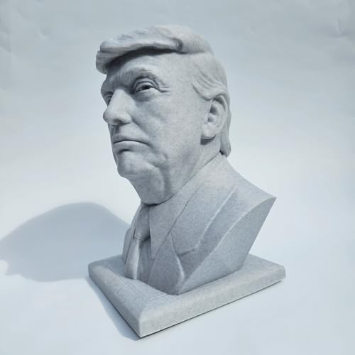 President Donald Trump Miniature Bust Sculpture Statue - 3 Inches Tall