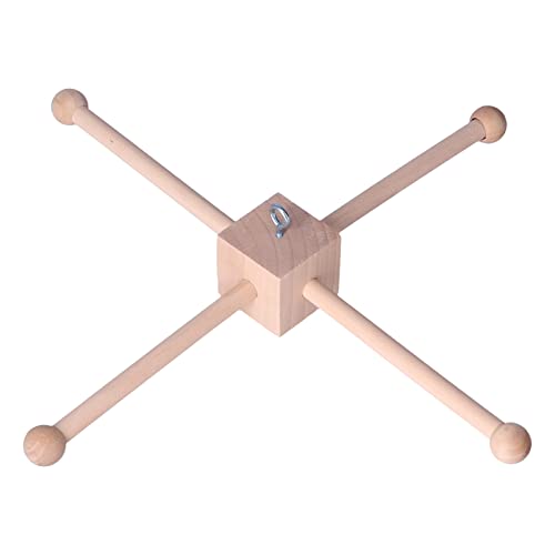 Wooden Wind Baby Crib Mobile for Eyesight Growth and Attention Development