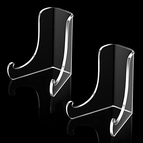 Chunful 2 Piece Acrylic Easel Display Stand Holder