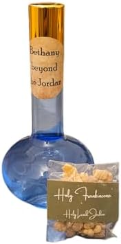 Jordan River Holy Water Set for Women - Glass Amphora Frankincense