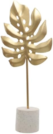 Wakauto Light Luxury Iron Monstera Leaf Decor