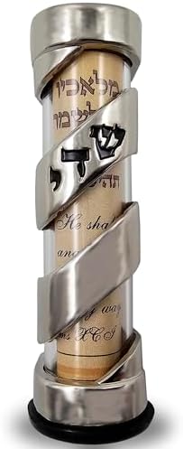 Talisman4u Protection Car Mezuzah with Travelers Prayer Scroll