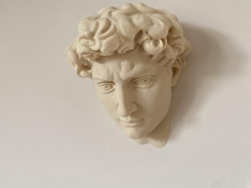Statue of David Wall Decor - 3D Printed PLA Modern Minimalist Design