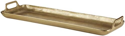 Signature Design by Ashley Gold Serving Tray with Handles