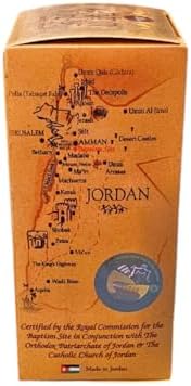 Jordan River Holy Water Set for Women - Glass Amphora Frankincense