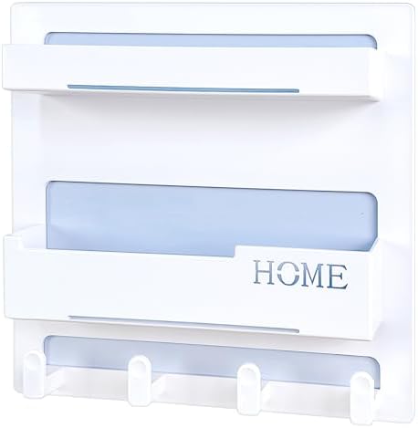 Floating Shelf Organizer for Bedroom Storage and Room Decor