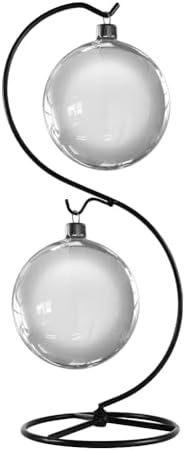 Fosinz CXLE Hanging Ornament Stand Iron Frame for Glass Globe Air Plant Terrarium