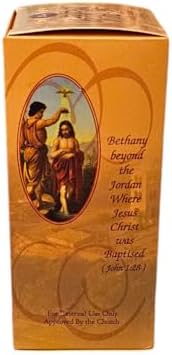 Jordan River Holy Water Set for Women - Glass Amphora Frankincense