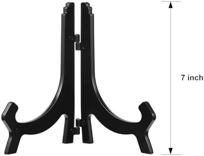 6 Pack 7 Inch Acrylic Easel Stand for Display