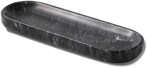 106 Black Marble Decorative Tray Bowl