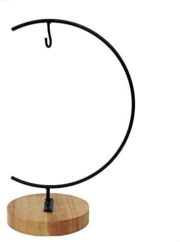 Iron Display Stand for Christmas Glass Globes C Shape 1 Pcs