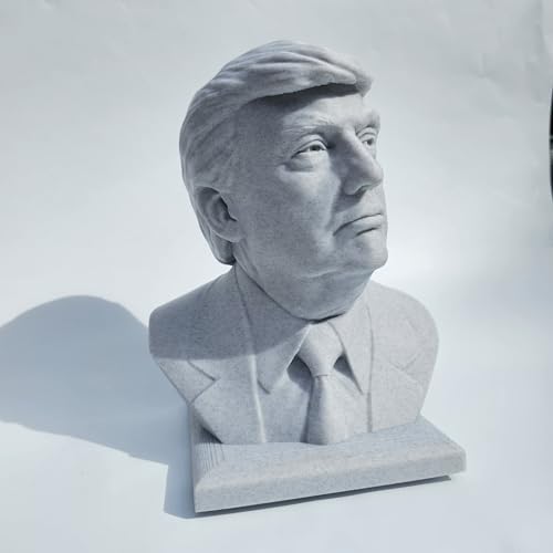 President Donald Trump Miniature Bust Sculpture Statue - 3 Inches Tall