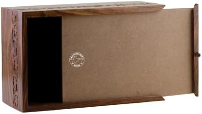 Handmade Rosewood Cremation Urn Box for Human Ashes X-tra Large 11x725x45 Inches